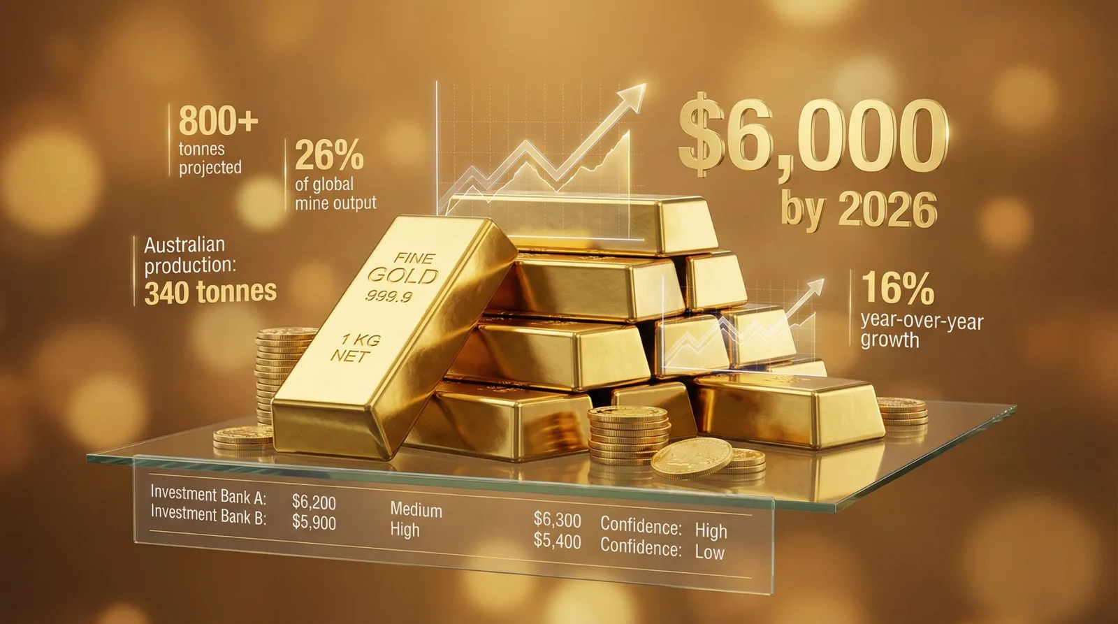 توقعات أسعار الذهب يونيو 2026: تحليل للمتداولين الخليجيين