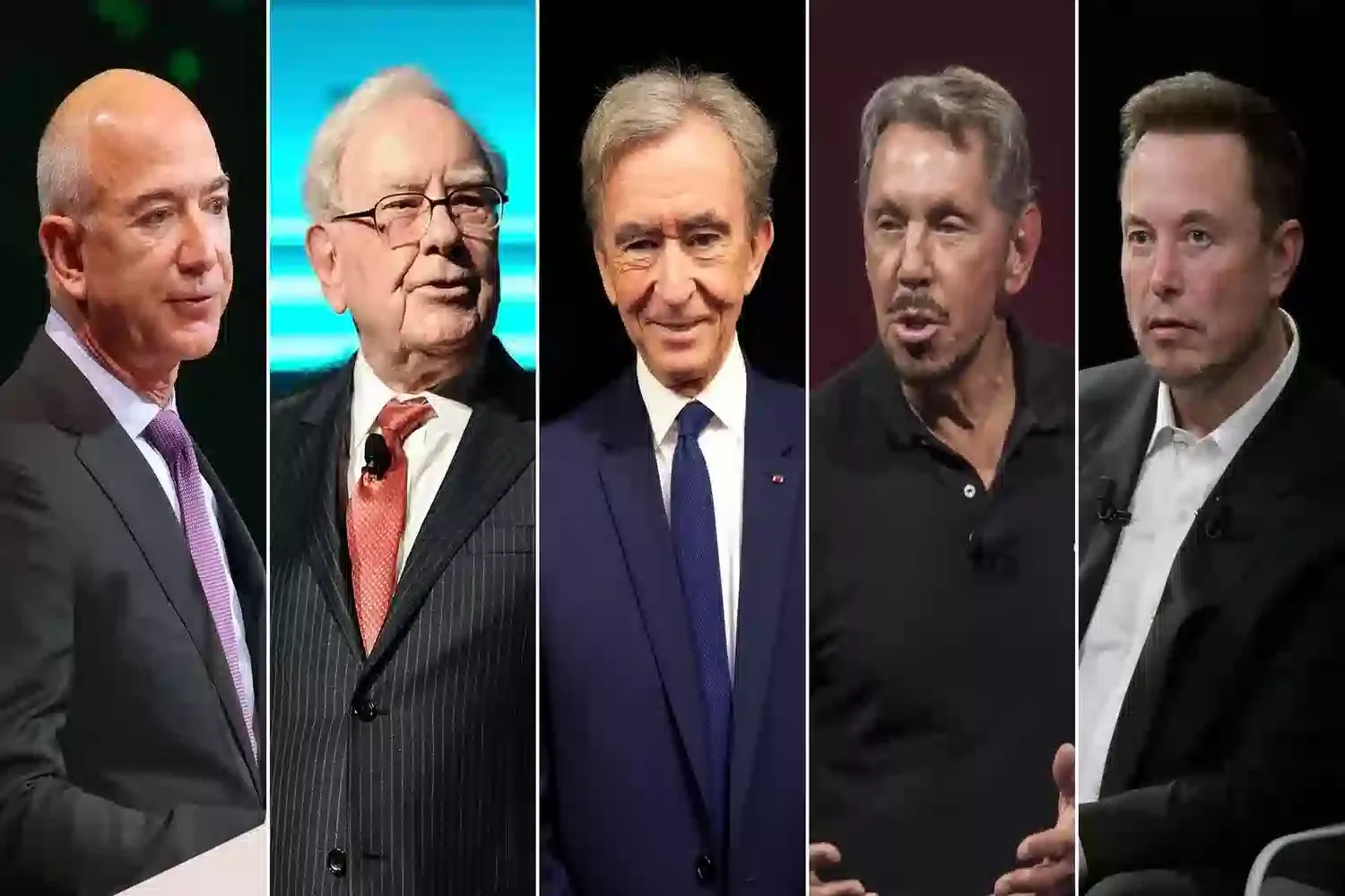 أغنى عشرة أشخاص حول العالم