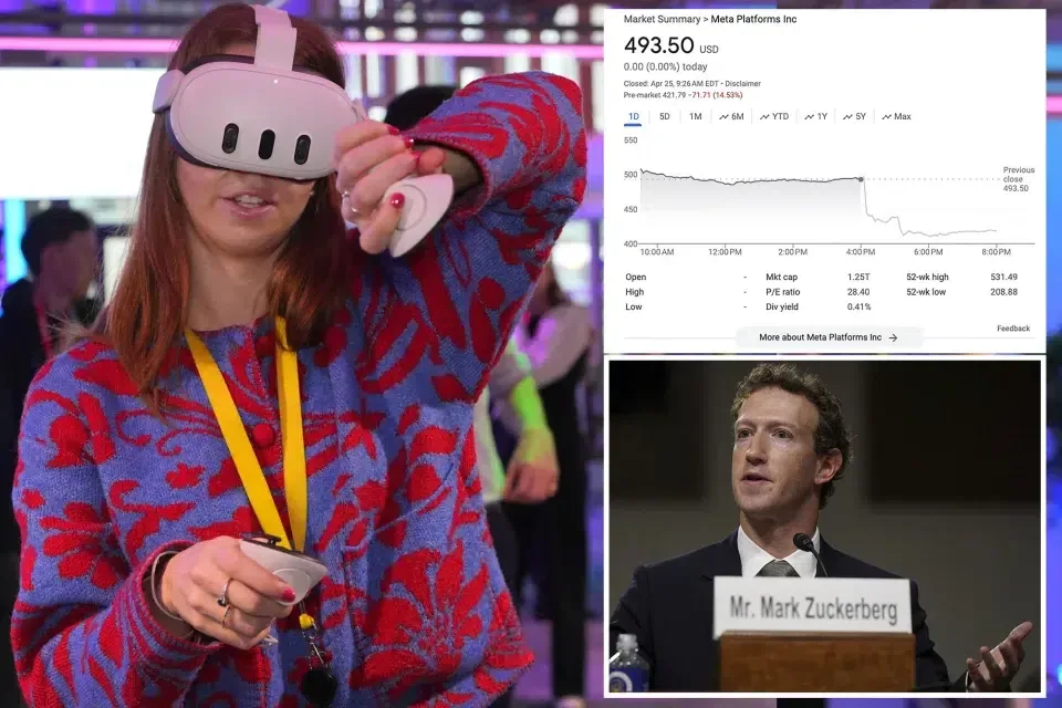 انخفاض أسهم Meta بنسبة 11%