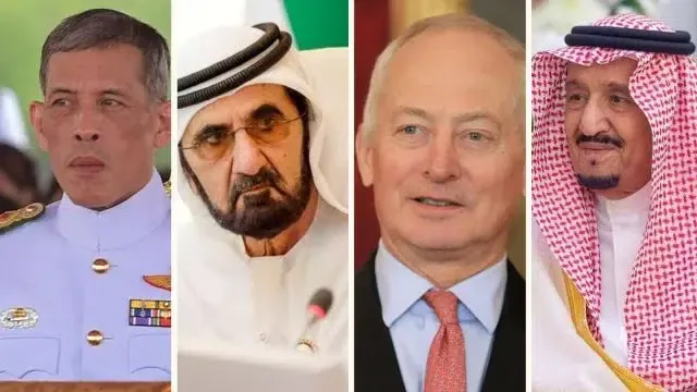 أغنى 10 ملوك في العالم 2024