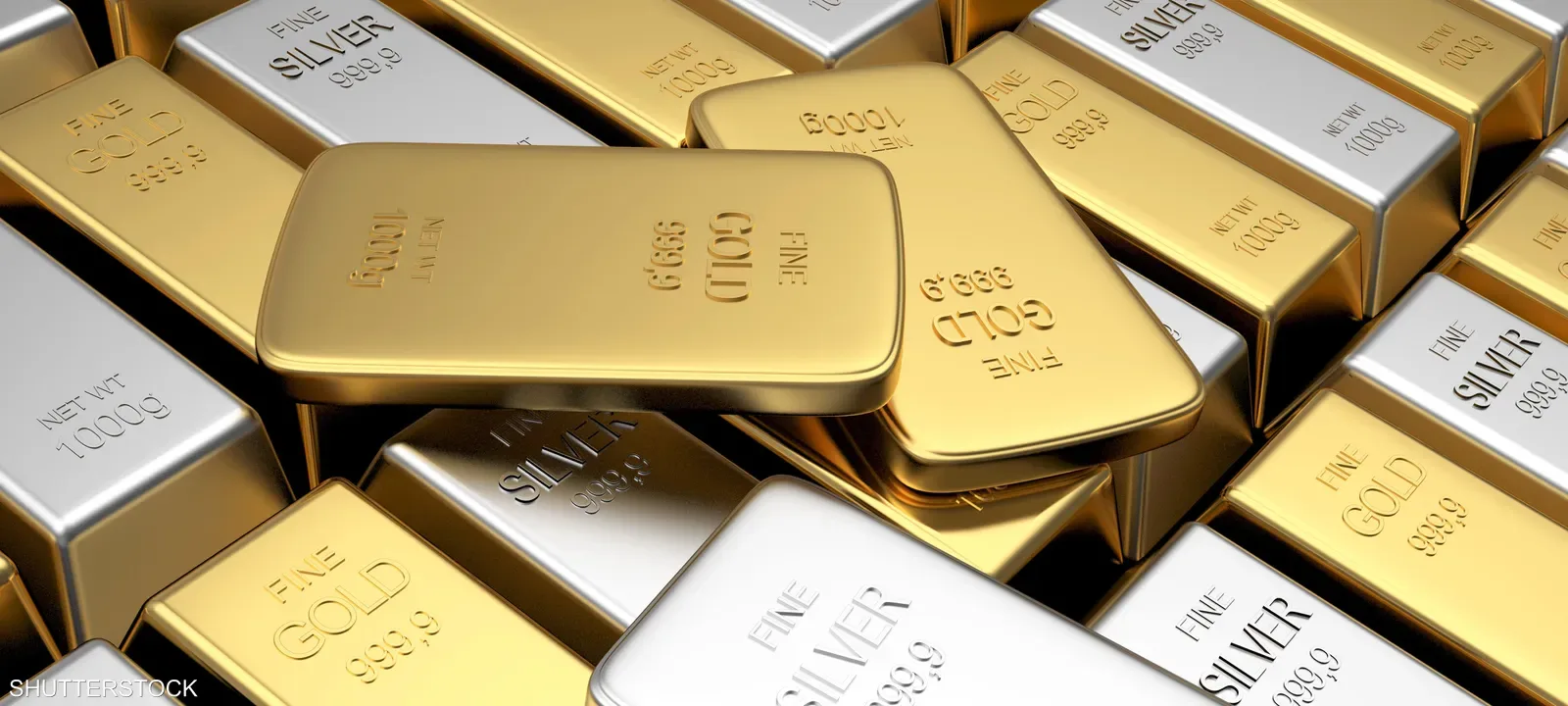 انهيار في أسعار الذهب والفضة