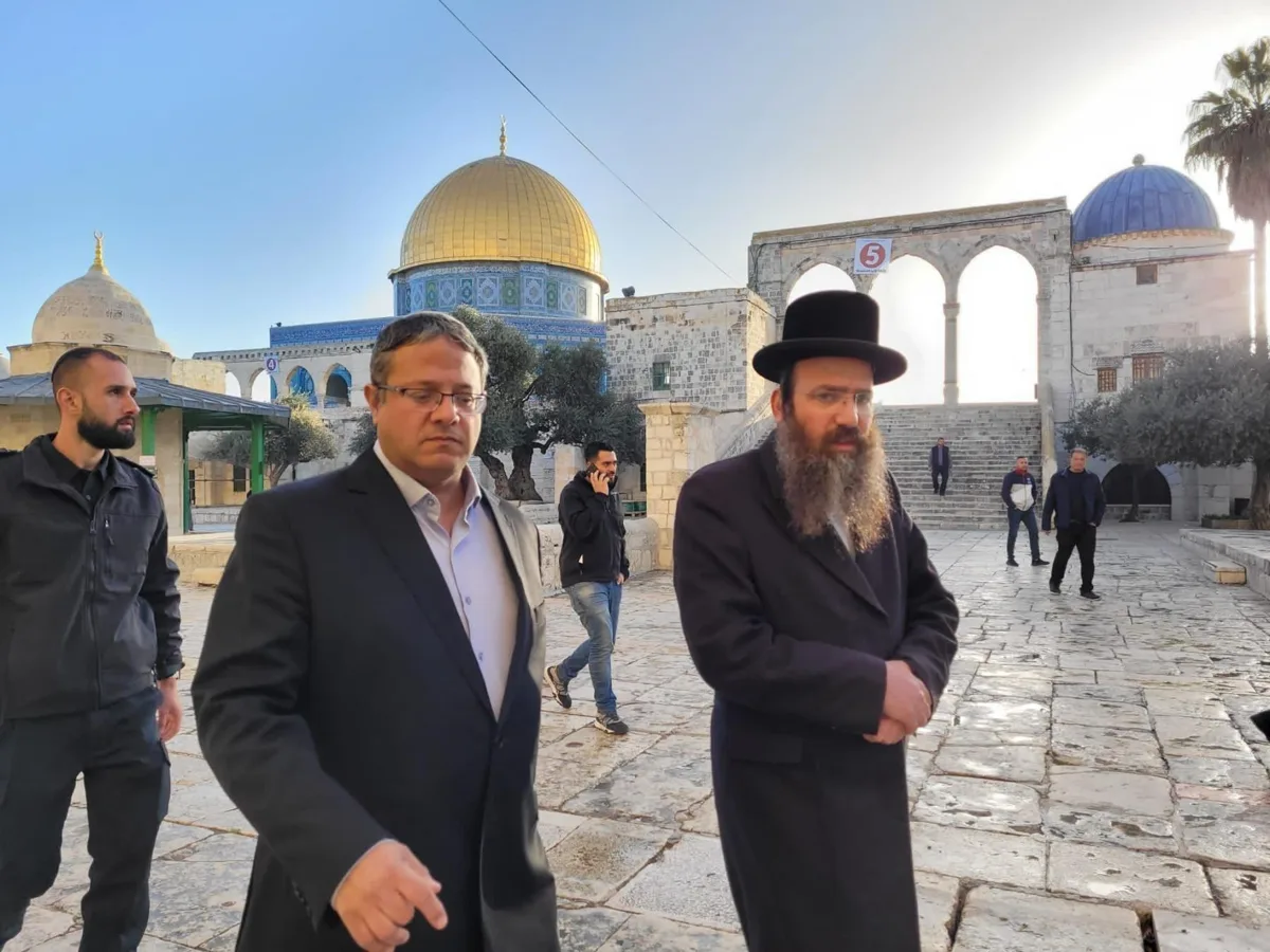 بن غفير يقتحم الأقصى للمرة الـ15 وسط استمرار الإغلاق