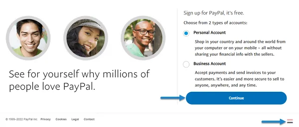 فتح حساب باي بال PayPal – شرح الطريقة الصحيحة بالصور - صورة 2