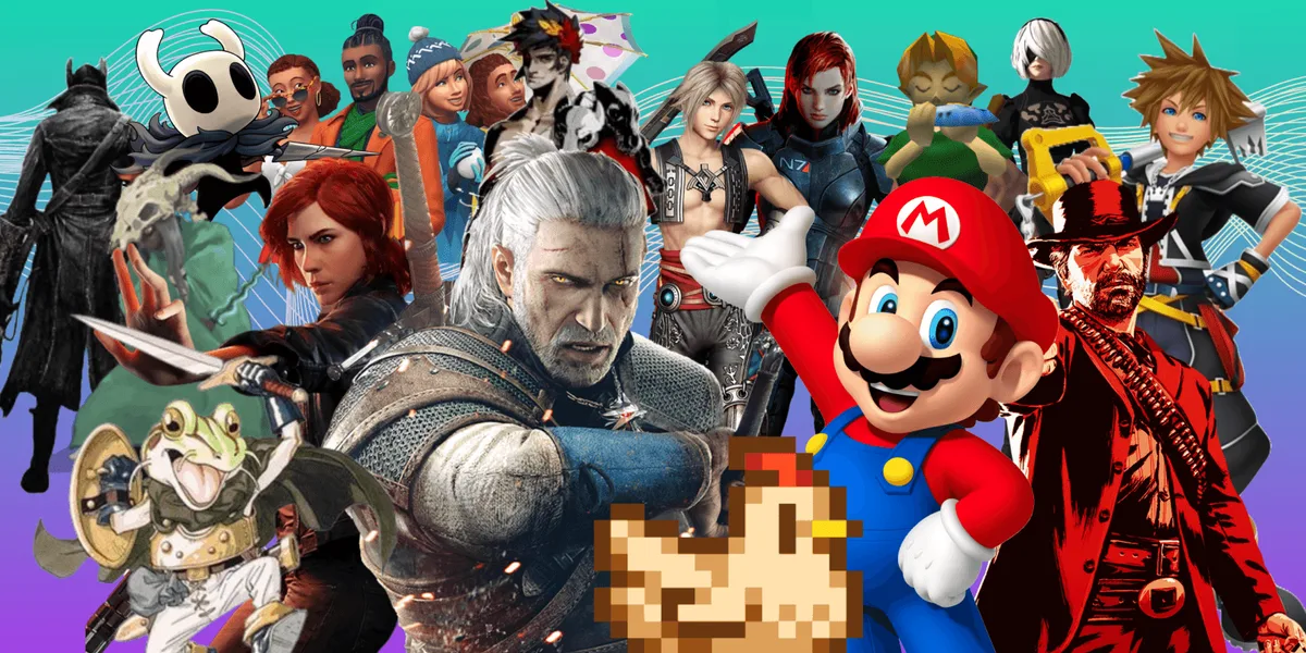 أفضل 10 ألعاب فيديو في العالم